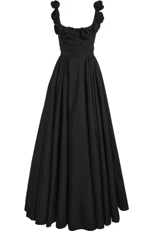Giambattista Valli Rosette-Detailed Cotton Poplin Maxi Dress