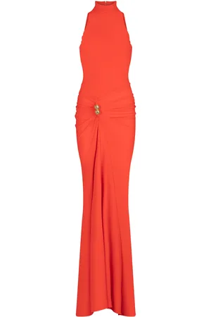 Silvia Tcherassi Frances Gathered Jersey Gown