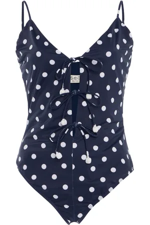 SEA Pauline Polka-Dot One-Piece Swimsuit