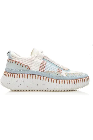 Chloé Nama Mesh Platform Sneakers