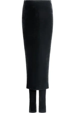 Alaïa Velvet Skirt Pants