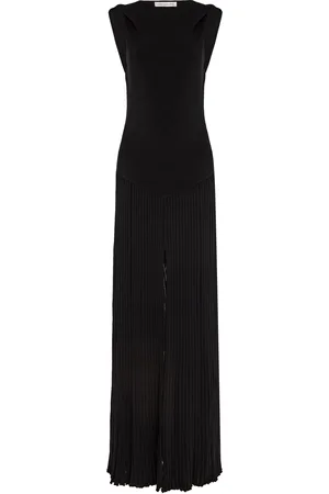 CHRISTOPHER ESBER Pleated Knit Maxi Dress
