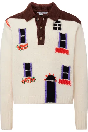 J.W.Anderson House Wool Polo Sweater