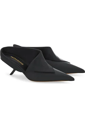 Salvatore Ferragamo Littyn Leather Mules