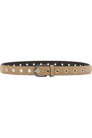 Totême Eyelet Suede Belt