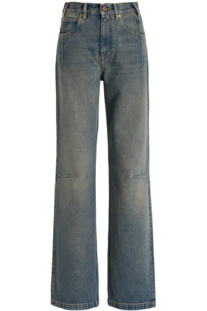 DARKPARK Lu Rigid High-Rise Straight-Leg Jeans