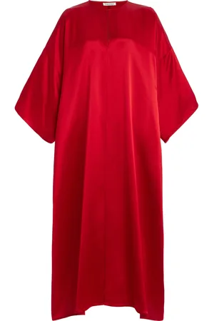 By Malene Birger Cicine Oversized Satin Maxi Dress