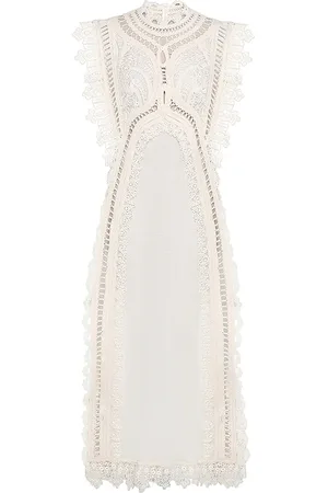 ZIMMERMANN Illuminate Cornelli Linen-Silk Maxi Dress