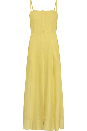 GABRIELA HEARST Magritte Herringbone Cashmere-Silk Maxi Dress