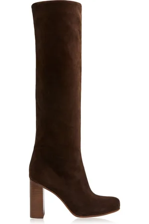 Khaite Willow Suede Knee Boots