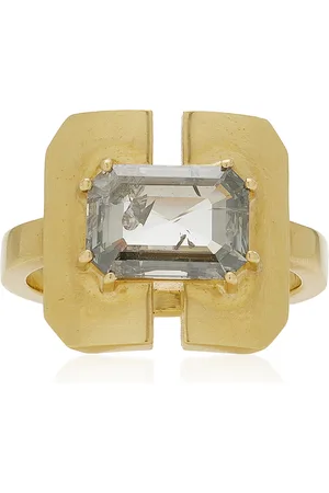 Sylva & Cie Kelly 18K Yellow Gold Diamond Ring