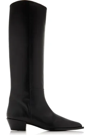Aeyde Arla Leather Knee Boots