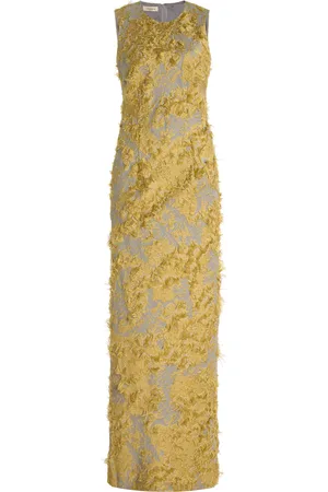 Lafayette 148 Jacquard Sheath Gown