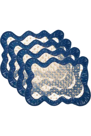 Moda Domus Set-of-Four Pollera Wicker Placemats