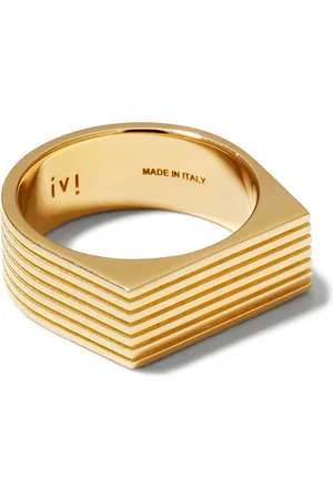 IVI Aurelia -Plated Sterling Silver Signet Ring