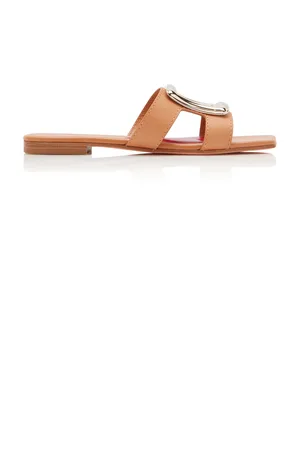 Roger Vivier New Metal Leather Sandals