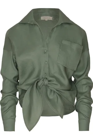 Andres Otalora Reflejos Linen Shirt