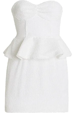 ROTATE Peplum Sequin Mini Dress