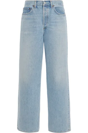 AGOLDE Henson Rigid Low-Rise Wide-Leg Jeans