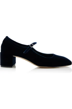 Aeyde Aline Velvet Mary Jane Pumps