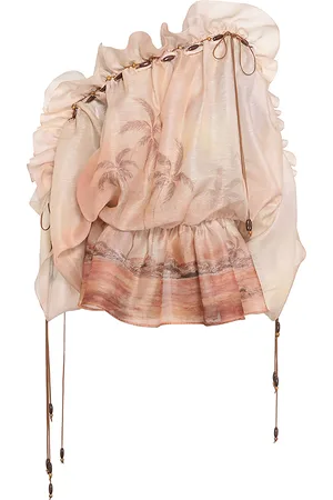 ZIMMERMANN Illuminate Ruffle Mini Dress