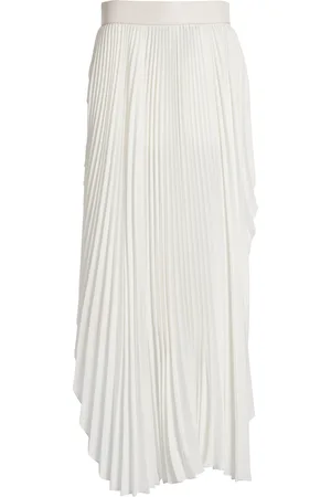 Stella McCartney Pleated Georgette Maxi Skirt