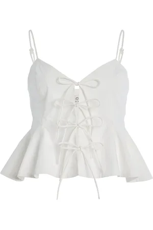SEA Emmet Cotton-Poplin Tank Top