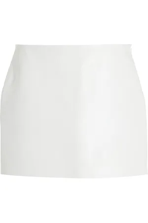 AGOLDE Agda Leather Mini Skirt