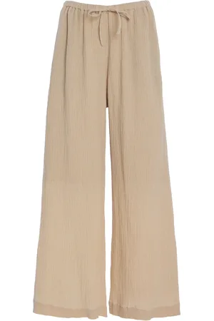 By Malene Birger Clorella Ramie-Cotton Wide-Leg Pants