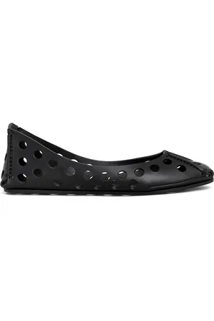 Alaïa Perforated Leather Ballet Flats