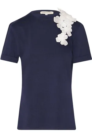 Andres Otalora Muchos Cantos Embellished Cotton T-Shirt