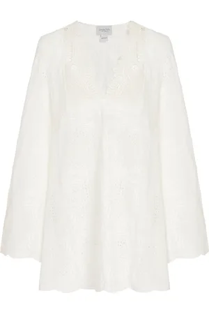 Giambattista Valli Embroidered Voile Mini Dress