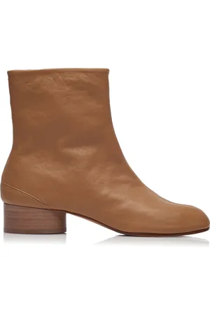 Maison Margiela Tabi Leather Ankle Boots