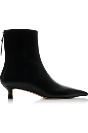 Aeyde Zoe Leather Ankle Boots