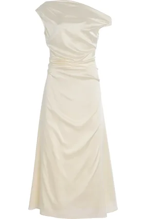 Staud Exclusive Phare Stretch-Silk Dress
