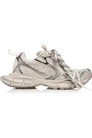 Balenciaga 3XL Distressed Canvas Sneakers