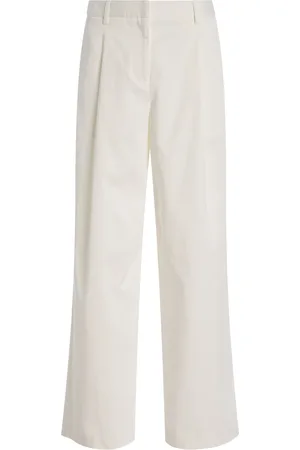 MATTEAU High-Rise Stretch-Cotton Pants