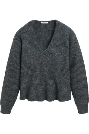 By Malene Birger Cova Flared Knit Wool-Blend Sweater