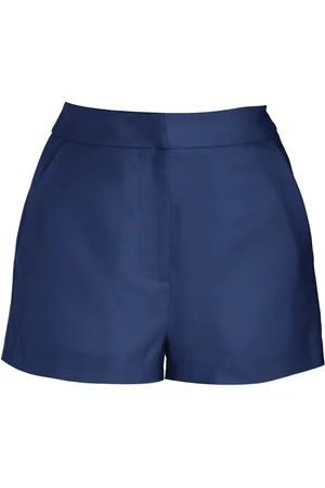 Sergio Hudson Zip-Front Shorts