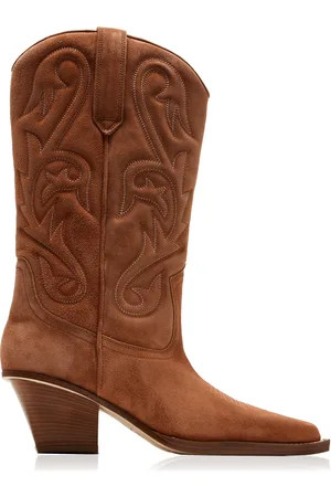 PARIS TEXAS Rosalinda Leather Western Boots