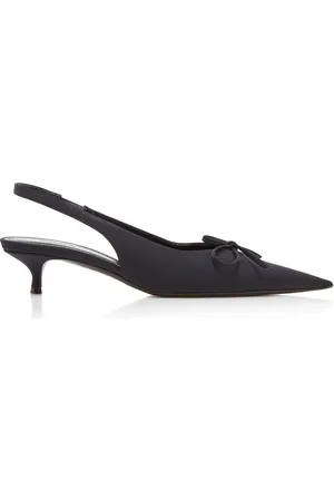 Balenciaga Knife Bow-Detailed Slingback Pumps