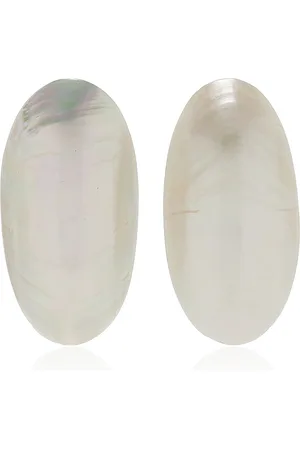 Julietta Ambra Shell Clip-On Earrings