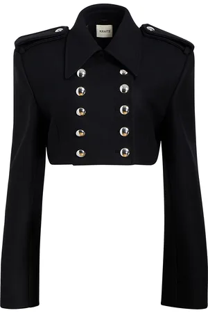 Khaite Leara Button-Detailed Wool-Blend Jacket