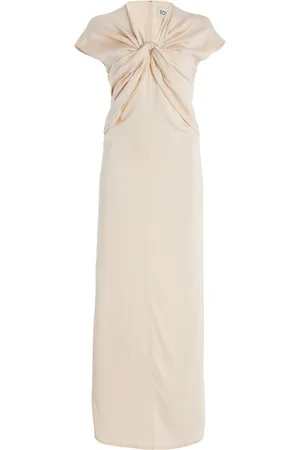 TOVE Tova Gathered Crepe Maxi Dress