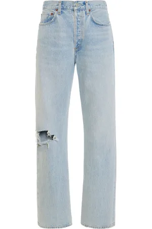 AGOLDE Kelly Rigid High-Rise Straight-Leg Jeans
