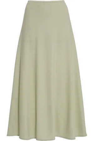 Jil Sander Compact-Knit Jersey Midi Skirt