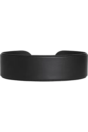 Alaïa Flex Straight Leather Belt