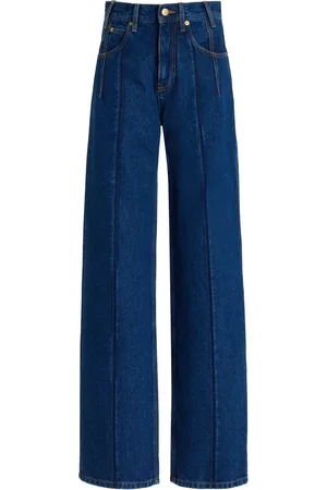 DARKPARK Lu Rigid High-Rise Straight-Leg Jeans