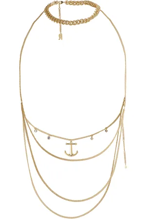 Paco rabanne Layered -Tone Chain Necklace