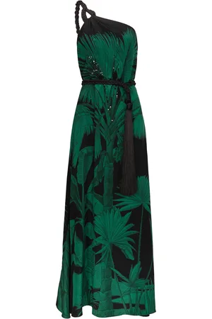 JOHANNA ORTIZ Exceptional Joy Printed Silk Maxi Dress